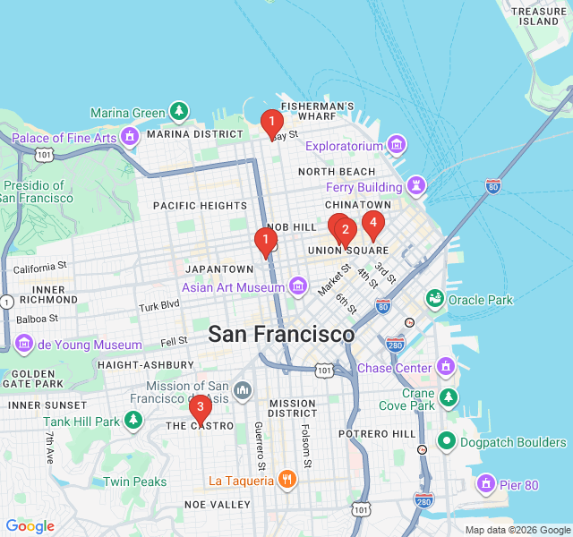 Map of the articles in this series